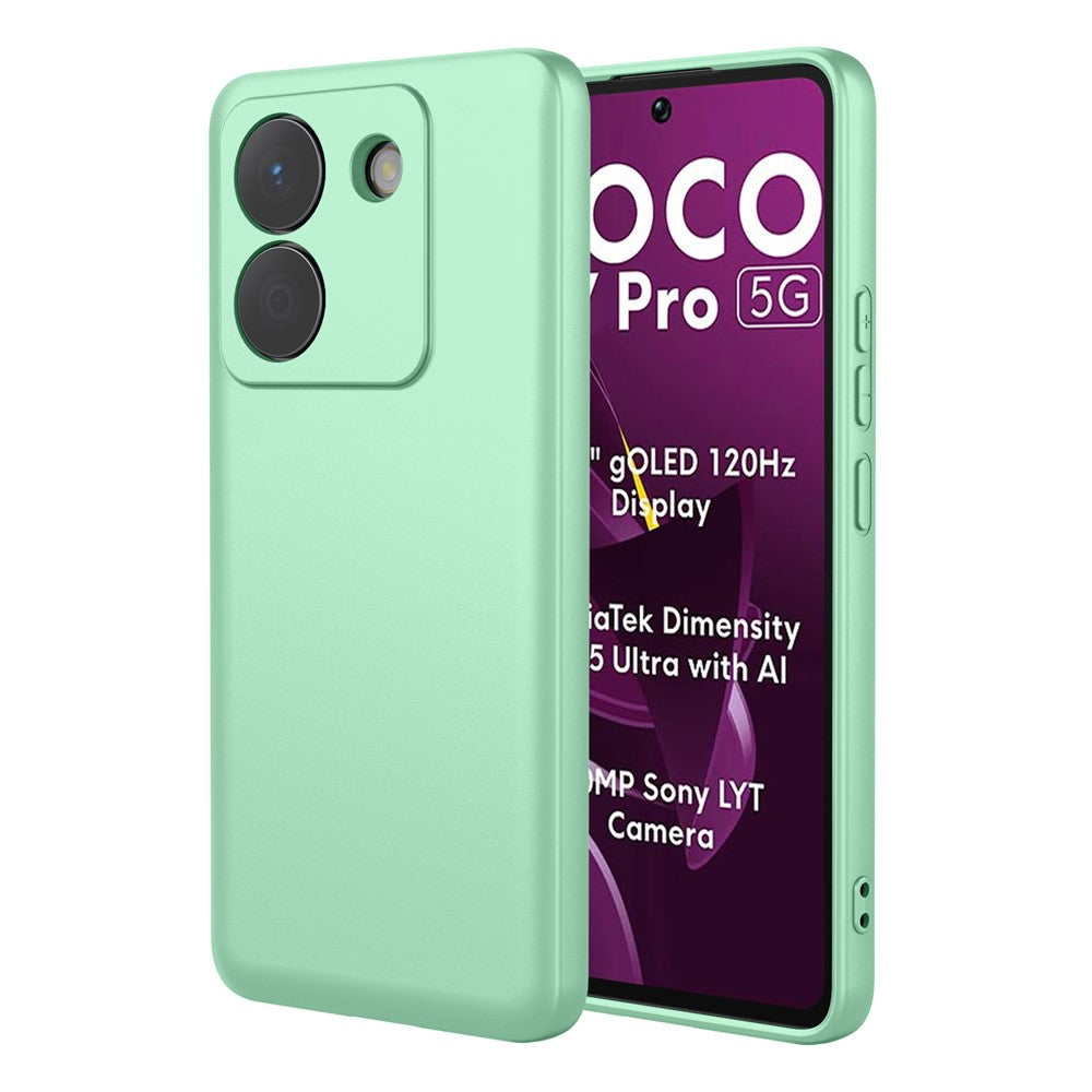 For Xiaomi Poco M7 Pro 5G Case Soft TPU Shockproof Protective Phone Cover