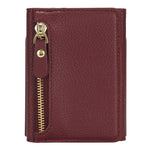 Samsung Galaxy Z Flip4 5G-cover med kortholder, stativ, litchitekstur, PU- og TPU-mobilcover med lang rem