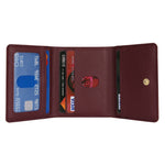Samsung Galaxy Z Flip4 5G-cover med kortholder, stativ, litchitekstur, PU- og TPU-mobilcover med lang rem