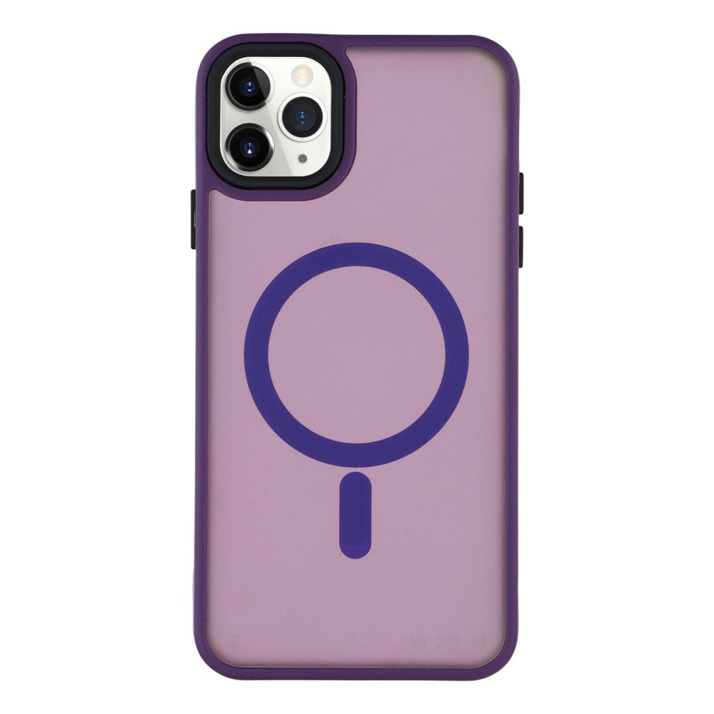 For iPhone 11 Pro Case Compatible with MagSafe Skin-Touch PC + TPU Phone Cover