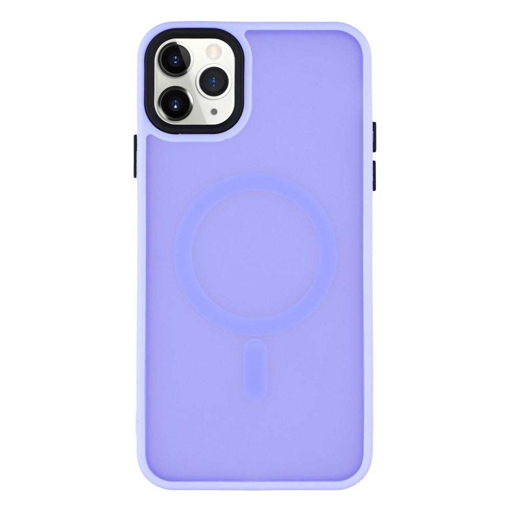 For iPhone 11 Pro Case Compatible with MagSafe Skin-Touch PC + TPU Phone Cover