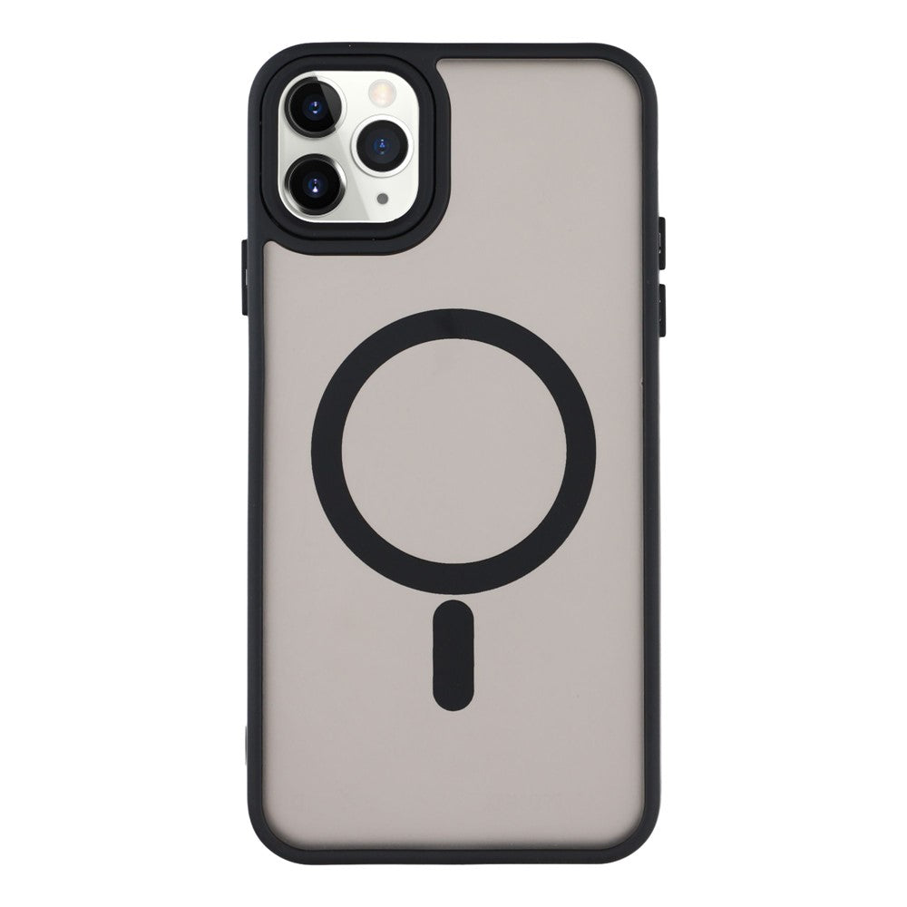 For iPhone 11 Pro Case Compatible with MagSafe Skin-Touch PC + TPU Phone Cover
