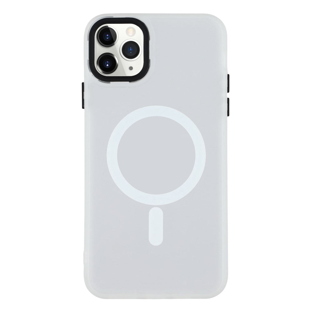 For iPhone 11 Pro Case Compatible with MagSafe Skin-Touch PC + TPU Phone Cover
