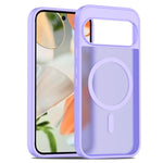 For Google Pixel 10 Pro / 10 / 9 Pro / 9 Magnetic Case TPU Frame Acrylic Back Phone Cover Skin Touch