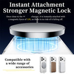 For iPhone 18 Pro Max / 17 Pro Max Magnetic Case 2.0mm Scratch Resistant TPU + PC Clear Phone Cover