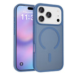 For iPhone 18 Pro / 17 Pro Case Compatible with MagSafe TPU Frame Acrylic Back Phone Cover Skin Touch