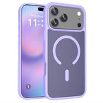 Til iPhone 18 Pro Max / 17 Pro Max Cover Kompatibel med MagSafe TPU-ramme Akrylbagside Telefoncover Skin Touch