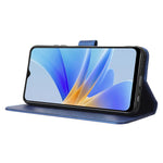 For Oppo A17 4G Diamond Texture PU Leather Stand Wallet Cover Drop-proof Magnetic Clasp Phone Case