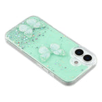 Til iPhone 17 Cover Epoxy PVC Sommerfugl TPU Æstetik Telefoncover