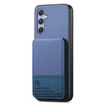 Til Samsung Galaxy A18 5G / A18 4G / A17 5G / A17 4G Cover, Stoftekstur Læder + PC + TPU RFID Blokerende Telefoncover med Kortholder