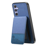 Til Samsung Galaxy A18 5G / A18 4G / A17 5G / A17 4G Cover, Stoftekstur Læder + PC + TPU RFID Blokerende Telefoncover med Kortholder