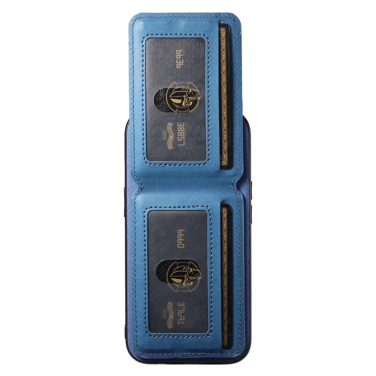 Til Samsung Galaxy A18 5G / A18 4G / A17 5G / A17 4G Cover, Stoftekstur Læder + PC + TPU RFID Blokerende Telefoncover med Kortholder