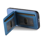 Til Samsung Galaxy A18 5G / A18 4G / A17 5G / A17 4G Cover, Stoftekstur Læder + PC + TPU RFID Blokerende Telefoncover med Kortholder