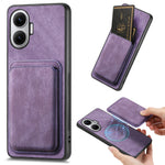 For Xiaomi Redmi Turbo 4 Pro 5G Magnetic Case Leather Back Cover with Detachable Card Holder