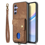 For Samsung Galaxy A18 5G / A18 4G / A17 5G / A17 4G Case with Card Holder Kickstand Leather Phone Back Cover