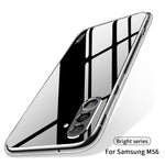 MOFI Til Samsung Galaxy M56 5G Gennemsigtigt Telefoncover Ultratyndt TPU Telefonbagsidedæksel