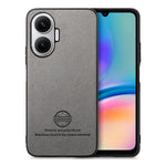 For Xiaomi Poco F7 5G Leather Phone  Back Cover with Cloth Texture