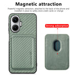 For Xiaomi Redmi Turbo 4 Pro 5G Case Magnetic Detachable Card Holder Phone Back Cover