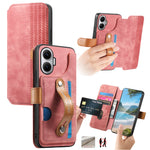 For Xiaomi Redmi Turbo 4 Pro 5G Case Wallet Retro Leather Phone Cover with Wristband Kickstand