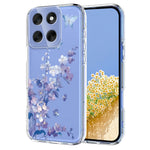 For Motorola Moto G56 5G Case Butterfly Floral Pattern Printing TPU Phone Back Cover