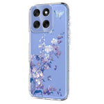 For Motorola Moto G56 5G Case Butterfly Floral Pattern Printing TPU Phone Back Cover