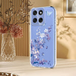 For Motorola Moto G56 5G Case Butterfly Floral Pattern Printing TPU Phone Back Cover