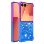 For Samsung Galaxy Z Flip7 5G TPU Case Gradient Quicksand Phone Back Cover