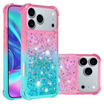 For iPhone 18 Pro Max / 17 Pro Max TPU Case Gradient Quicksand Phone Back Cover
