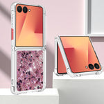 For Samsung Galaxy Z Flip7 5G TPU Case Glitter Quicksand Shockproof Phone Back Cover