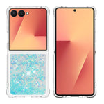 For Samsung Galaxy Z Flip7 5G TPU Case Glitter Quicksand Shockproof Phone Back Cover