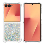 For Samsung Galaxy Z Flip7 5G TPU Case Glitter Quicksand Shockproof Phone Back Cover