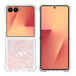 For Samsung Galaxy Z Flip7 5G TPU Case Glitter Quicksand Shockproof Phone Back Cover