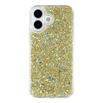For iPhone 17 Case Shockproof Soft TPU Phone Cover Glittery Design