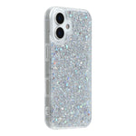 For iPhone 17 Case Shockproof Soft TPU Phone Cover Glittery Design