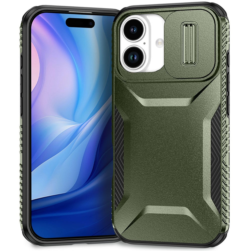 For iPhone 18 / 17 Case Camshield TPU + PC Phone Cover Non-Slip Side Edge