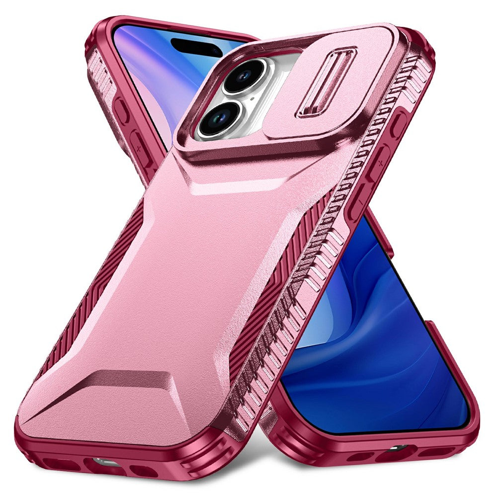 For iPhone 18 / 17 Case Camshield TPU + PC Phone Cover Non-Slip Side Edge