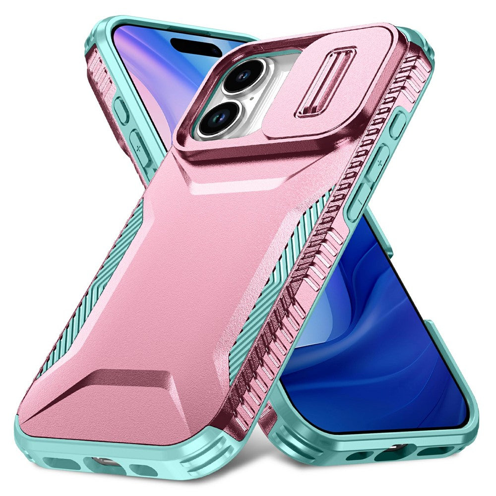 For iPhone 18 / 17 Case Camshield TPU + PC Phone Cover Non-Slip Side Edge
