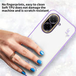 KADEM For Xiaomi Redmi A5 NFC (EU) (173.45mm) Case Flower Rhinestone Decor TPU Phone Cover