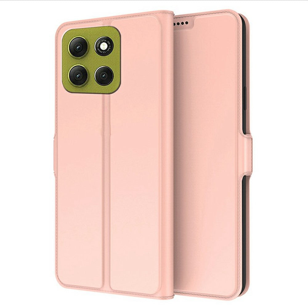 Til Motorola Moto G86 5G Etui Stødsikkert TPU Indercover Læder Telefoncover Kortplads
