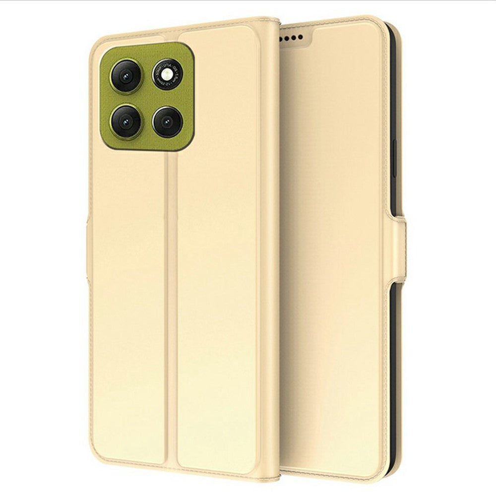 Til Motorola Moto G86 5G Etui Stødsikkert TPU Indercover Læder Telefoncover Kortplads