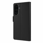Samsung Galaxy A18 5G / A18 4G / A17 5G / A17 4G skal stativ PU-läder mobilskal korthållare spegel