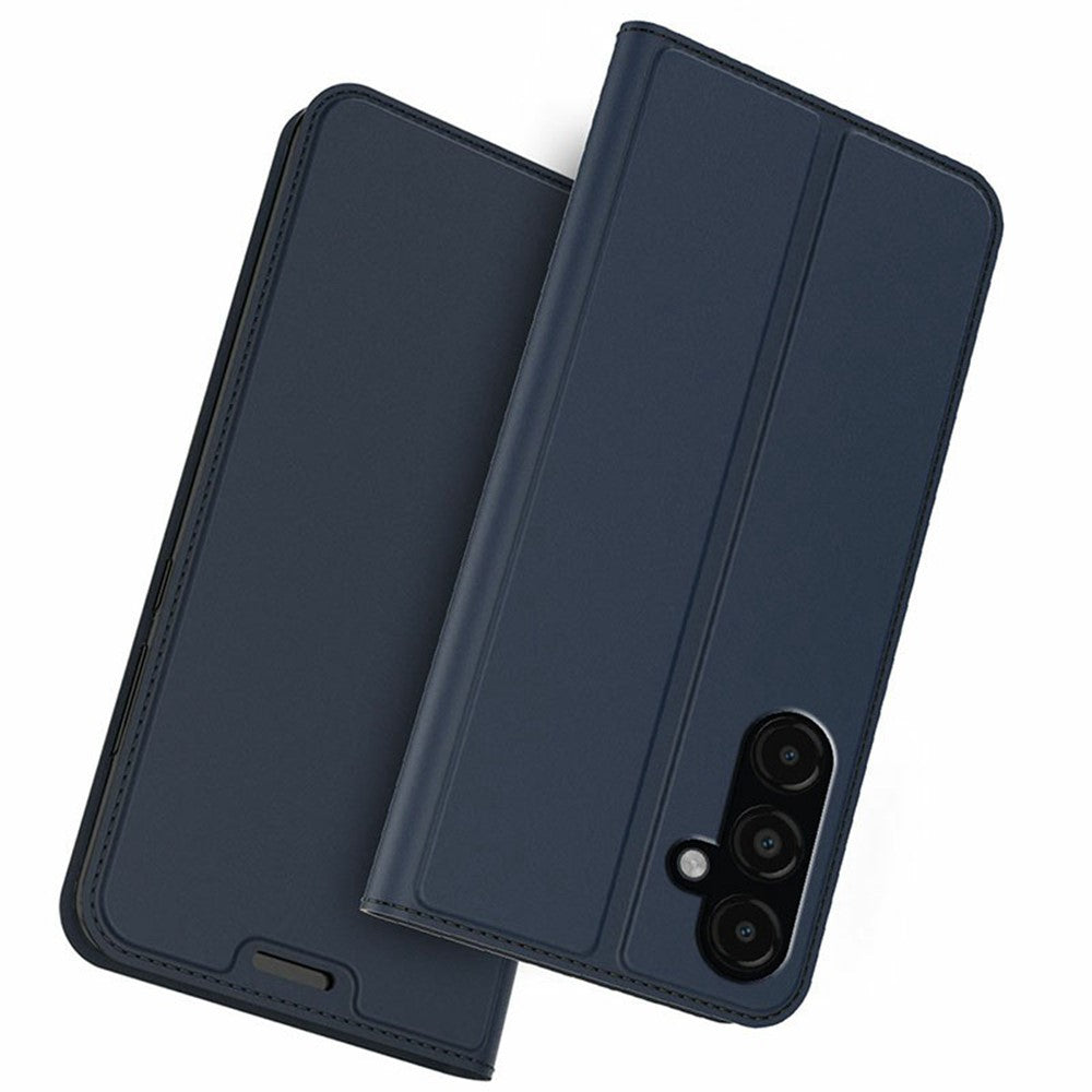 For Samsung Galaxy M36 5G Case PU Leather Phone Cover with Card Holder Stand