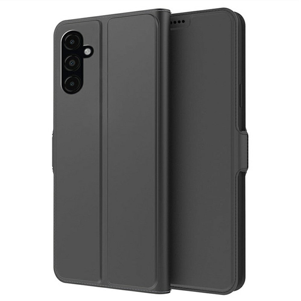 For Samsung Galaxy M36 5G Case Shockproof TPU Inner Shell Leather Phone Cover Card Slot
