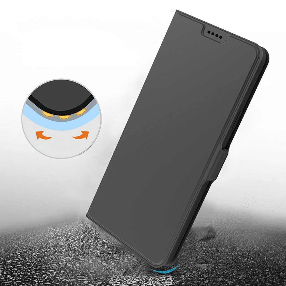 For Samsung Galaxy M36 5G Case Shockproof TPU Inner Shell Leather Phone Cover Card Slot