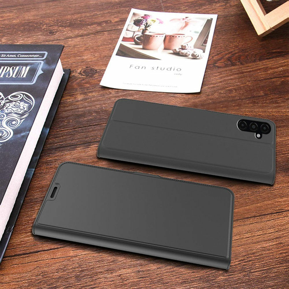 For Samsung Galaxy M36 5G Case Shockproof TPU Inner Shell Leather Phone Cover Card Slot