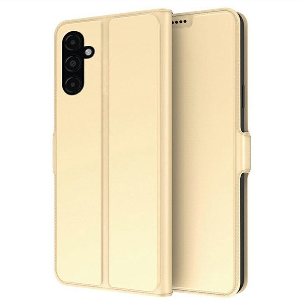 For Samsung Galaxy M36 5G Case Shockproof TPU Inner Shell Leather Phone Cover Card Slot
