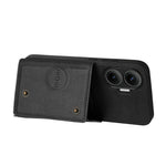 Xiaomi Redmi Turbo 4 Pro 5G / Poco F7 5G-skal med korthållare, stativ, läder + TPU-mobilskal