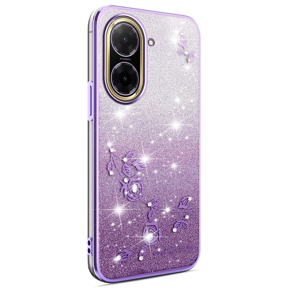 KADEM For Xiaomi Redmi A5 NFC (EU) (173.45mm) Case Flower TPU Flexible Gradient Phone Cover