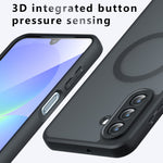 For Samsung Galaxy A34 5G Magnetic Case TPU + PC Matte Skin Touch Phone Cover