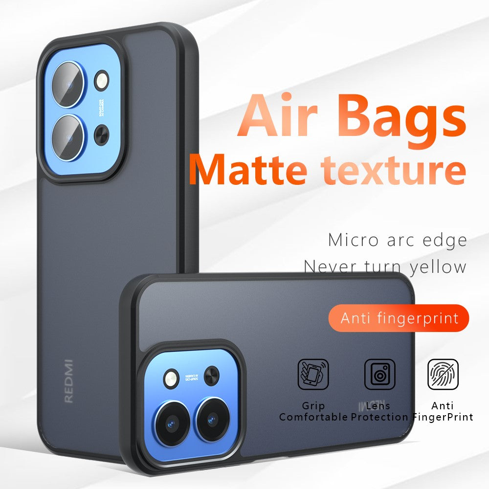 Xiaomi Redmi 15C 5G (EU) (173 mm) / 15C 4G (EU) (173 mm) Magnetiskt skal TPU + PC matt hud pekskärm mobilskal